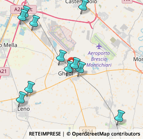 Mappa Via Italo Svevo, 25016 Ghedi BS, Italia (4.64909)