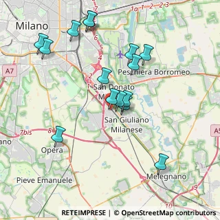 Mappa Via G. Di Vittorio, 20097 San Donato Milanese MI, Italia (3.95)