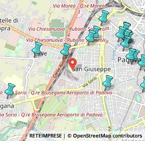 Mappa Via Divisione Folgore, 35141 Padova PD, Italia (1.426)