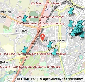 Mappa Via Divisione Folgore, 35141 Padova PD, Italia (1.4455)