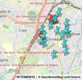 Mappa Via Divisione Folgore, 35100 Padova PD, Italia (0.829)