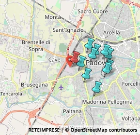 Mappa Via Divisione Folgore, 35141 Padova PD, Italia (1.41909)