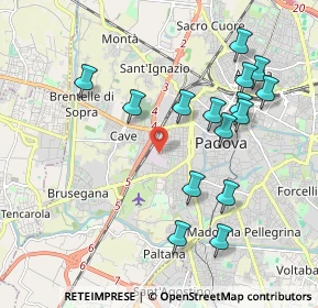 Mappa Via Divisione Folgore, 35141 Padova PD, Italia (2.04667)