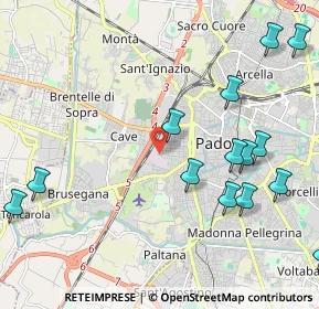 Mappa Via Divisione Folgore, 35141 Padova PD, Italia (2.62071)