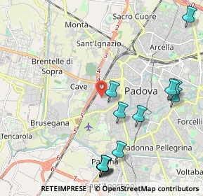 Mappa Via Divisione Folgore, 35141 Padova PD, Italia (2.5075)