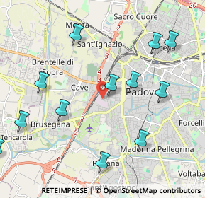 Mappa Via Divisione Folgore, 35100 Padova PD, Italia (2.79067)