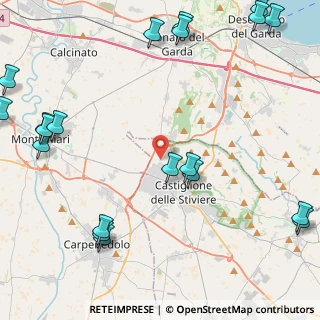 Mappa Via Botteghino, 46043 Castiglione delle Stiviere MN, Italia (6.3855)