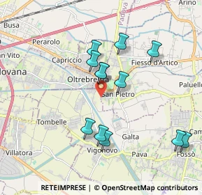 Mappa Via Pisa, 30039 Stra VE, Italia (1.775)