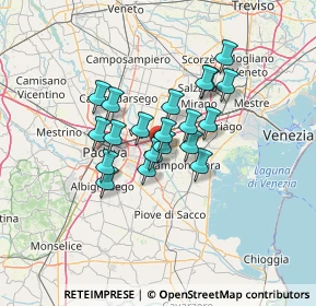 Mappa Via Pisa, 30039 Stra VE, Italia (9.5775)