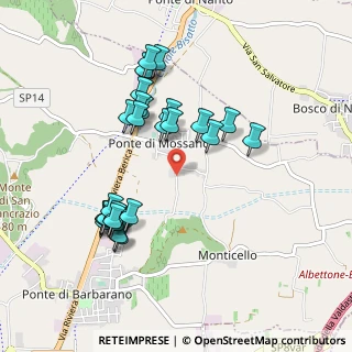 Mappa Via Fossarosa, 36024 Mossano VI, Italia (0.93929)