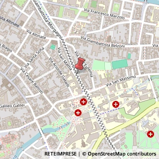 Mappa Via Gabriele Falloppio, 57, 35121 Padova, Padova (Veneto)