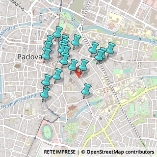 Mappa Via della Pieve, 35121 Padova PD, Italia (0.39)