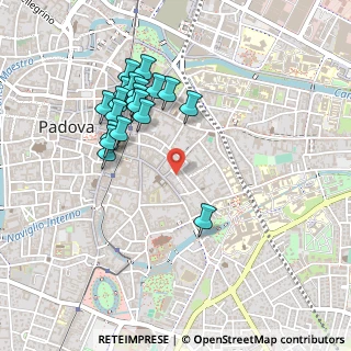 Mappa Via della Pieve, 35121 Padova PD, Italia (0.4595)