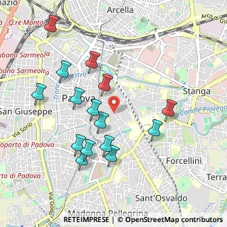 Mappa Via della Pieve, 35121 Padova PD, Italia (0.984)