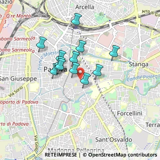 Mappa Via della Pieve, 35121 Padova PD, Italia (0.68462)