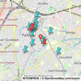 Mappa Via della Pieve, 35121 Padova PD, Italia (0.71875)