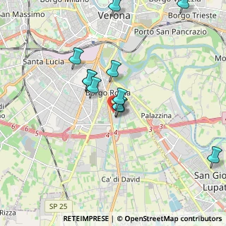 Mappa Piazzale Ludovico Antonio Scuro, 37134 Verona VR, Italia (1.82)