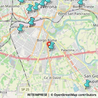 Mappa Piazzale Ludovico Antonio Scuro, 37134 Verona VR, Italia (3.33273)