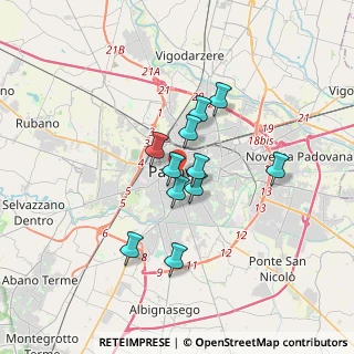 Mappa 35122 Padova PD, Italia (2.52636)