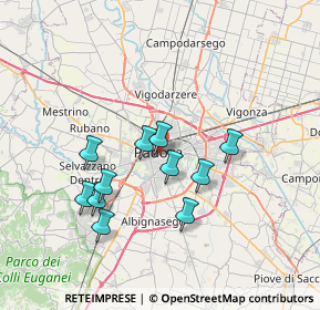 Mappa 35122 Padova PD, Italia (6.30636)