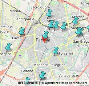 Mappa 35122 Padova PD, Italia (2.81444)