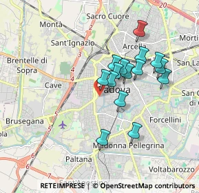 Mappa Via Euganea, 35139 Padova PD, Italia (1.49267)