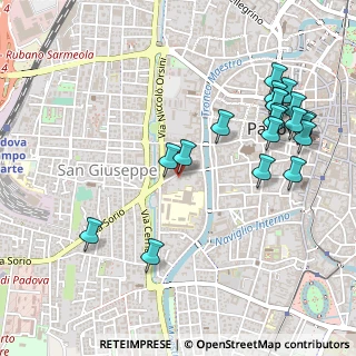 Mappa Via Euganea, 35139 Padova PD, Italia (0.587)