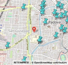 Mappa Via Euganea, 35139 Padova PD, Italia (0.724)