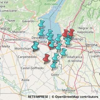 Mappa P.zza Giacomo Matteotti, 25010 Pozzolengo BS, Italia (10.0815)