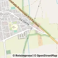 Mapa Zelo Buon Persico