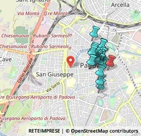 Mappa Via S. Prosdocimo, 35139 Padova PD, Italia (0.766)