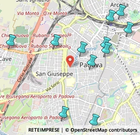 Mappa Via S. Prosdocimo, 35139 Padova PD, Italia (1.26545)