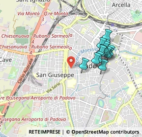 Mappa Via S. Prosdocimo, 35139 Padova PD, Italia (0.83)