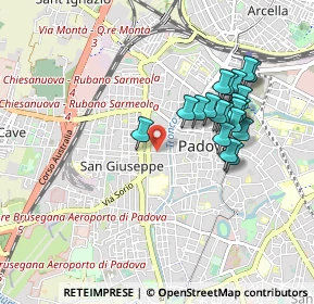 Mappa Via S. Prosdocimo, 35139 Padova PD, Italia (0.862)