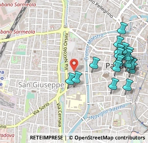 Mappa Via S. Prosdocimo, 35139 Padova PD, Italia (0.5785)