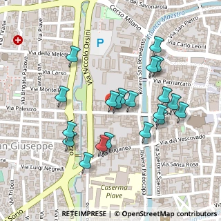 Mappa Via S. Prosdocimo, 35139 Padova PD, Italia (0.222)
