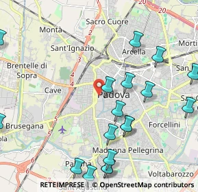 Mappa Via S. Prosdocimo, 35139 Padova PD, Italia (2.60944)