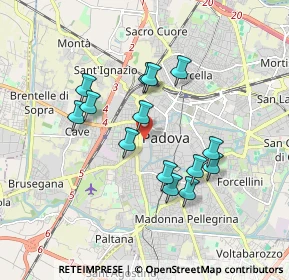 Mappa Via S. Prosdocimo, 35139 Padova PD, Italia (1.55429)