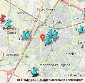 Mappa Via S. Prosdocimo, 35139 Padova PD, Italia (2.435)