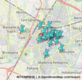 Mappa Via S. Prosdocimo, 35139 Padova PD, Italia (1.11059)