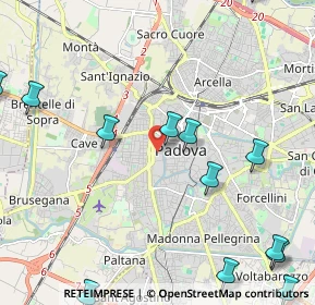 Mappa Via S. Prosdocimo, 35139 Padova PD, Italia (3.03)