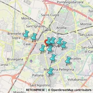 Mappa Via S. Prosdocimo, 35139 Padova PD, Italia (1.36727)