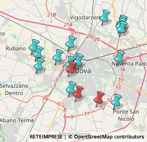 Mappa Via S. Prosdocimo, 35139 Padova PD, Italia (3.90611)