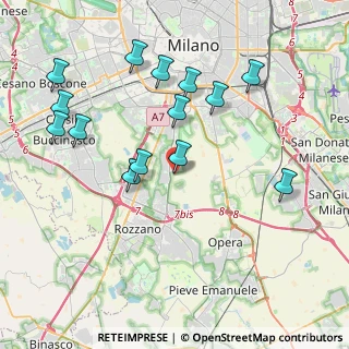 Mappa Cascina Ronchettone, 20142 Milano MI, Italia (4.20214)