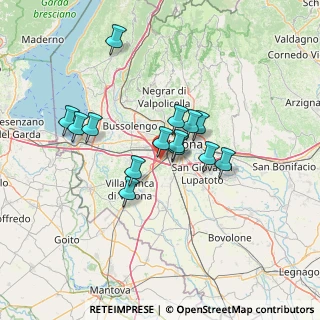 Mappa Via Mantovana, 37137 Madonna di Dossobuono VR, Italia (10.91643)