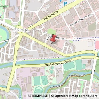 Mappa Via Domenico Turazza, 39, 35128 Padova, Padova (Veneto)
