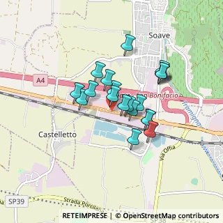 Mappa Strada Regionale Padana Superiore, 37038 Soave VR, Italia (0.6515)