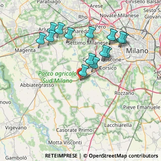 Mappa Via Roma, 20083 Gaggiano MI, Italia (7.938)