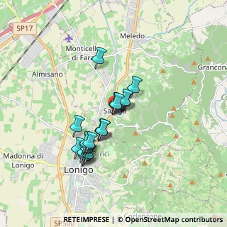 Mappa Via Dell'Artigianato, 36045 Lonigo VI, Italia (1.4035)