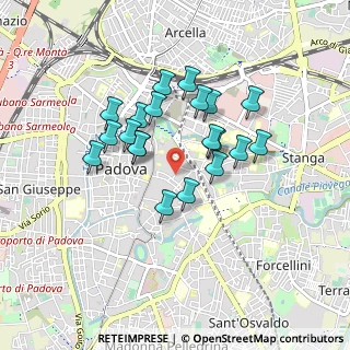 Mappa 35121 Padova PD, Italia (0.7265)